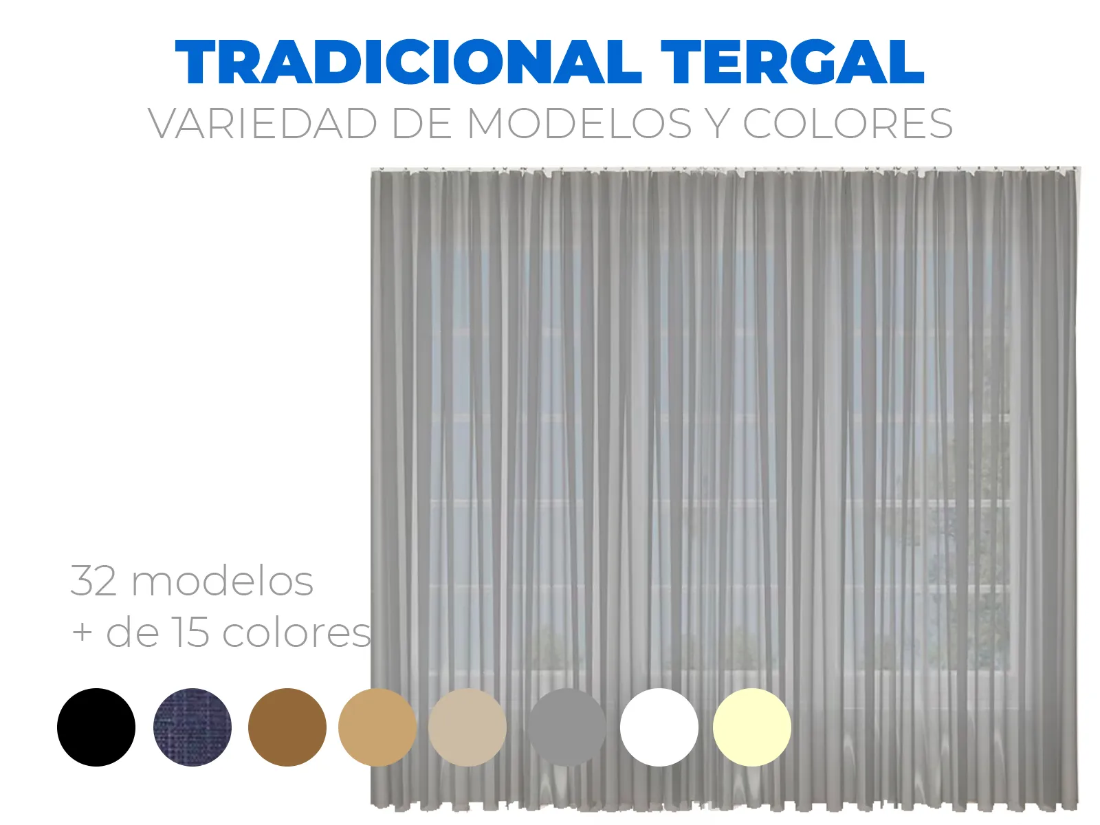 cortinas de tela tergal